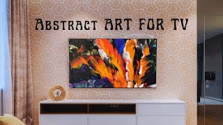 Abstract art | Abstract Art for tv | 1Hr of 4K HD Paintings #artfortv #abstractart