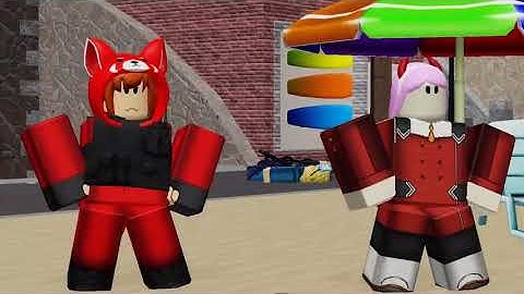 zero two and red panda just vibing in roblox [extended]