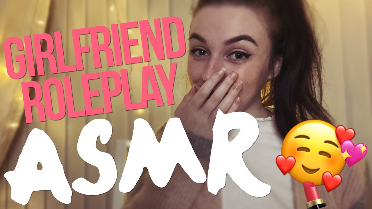 pov you finally let your girlfriend do your makeup - ASMR