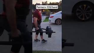 Log, Farmers, Sandbag. #strongman #strongmantraining #log #farmers #sandbag #valdostastrongman