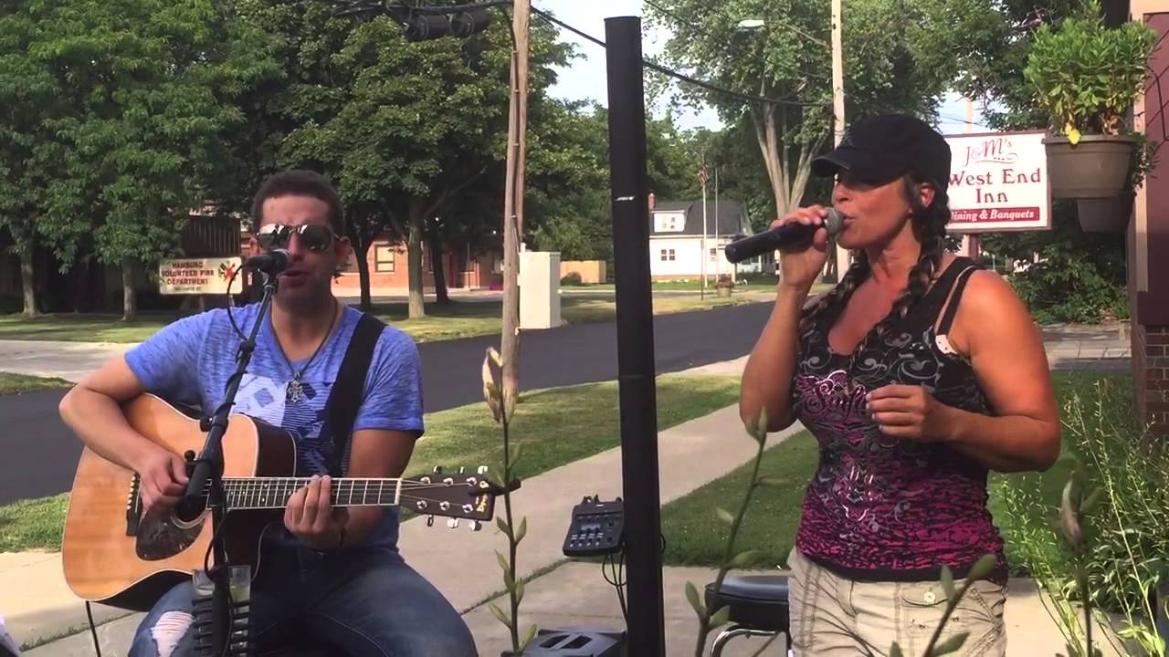 Dustin Francis and Lana Notaro Hergert acoustic at J&M West End Inn