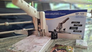 Kangaro HDP1320 Heavy duty Paper Hole Punching Machine Unboxing 