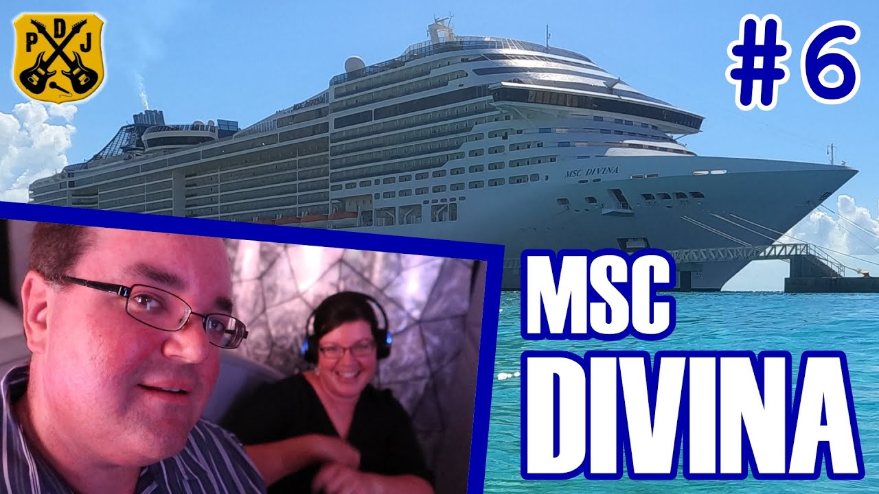 MSC Divina Pt.6: Sea Day, One Pool Breakfast, Belly Flop, Pizza Lunch, Autumn In Paris, Silent Disco
