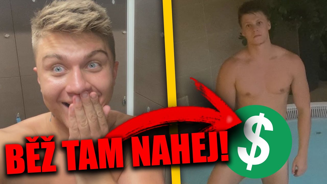 24h NEMOHU ŘÍCT DATLOVI NE ! (NAHÝ U BAZÉNU)