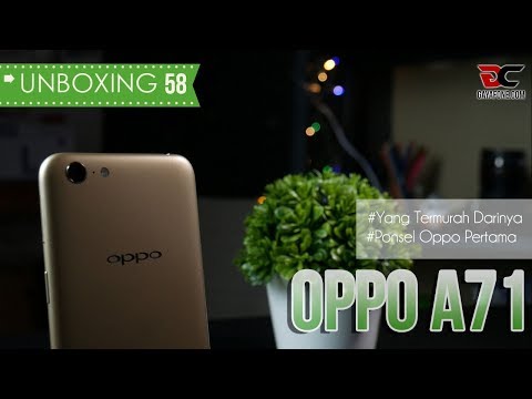 UNBOXING OPPO A71 Indonesia. 