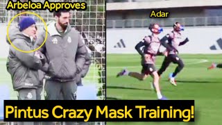 Realmadrid Players Back To Wearing Pintus Performance Mask Method In Training Ahead Valencia Game