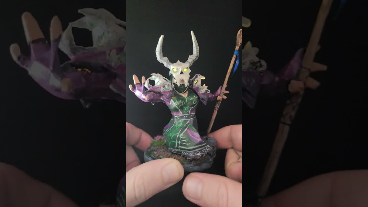 Created my own warlock from WoW 