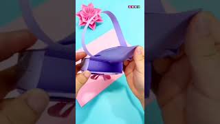 Doll Bag From Color Paper | New Craft Video | Easy Craft Idea | Diy Miniature Craft | Diy Mini Bag