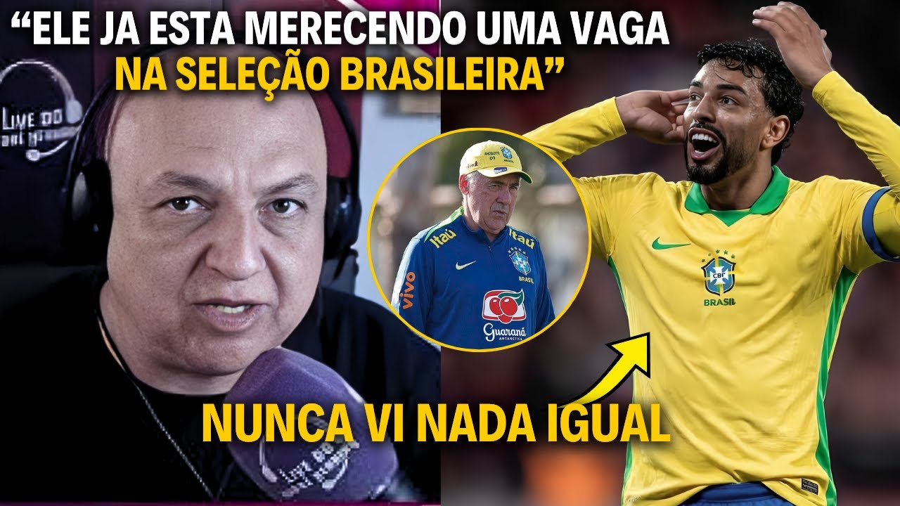 🔥O MELHOR LATERAL ESQUERDO DO BRASIL! É POR ESSE MOTIVO QUE MATHEUS BIDU TEM QUE SER CONVOCADO