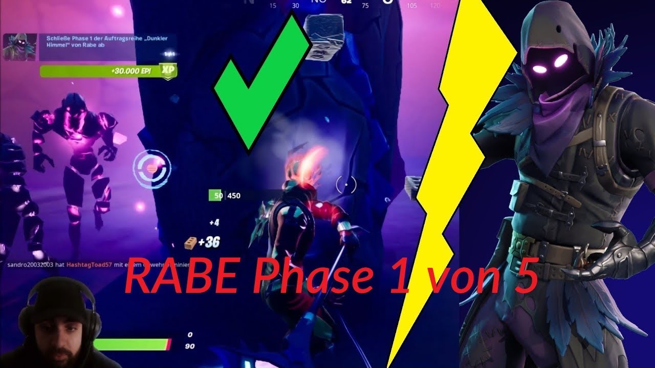Fortnite Rabe Phase 1 von 5 - Zerstöre Kippwelt Felsen | Memos Empire ...