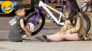 TRY NOT TO LAUGH 🤣 - Best Funny Videos Tiktok Compilation 2025 - Fails & Hilarious Moments 😂 Part 49