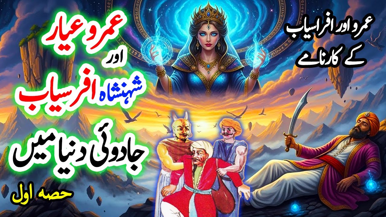 Umro Ayyar Aur Shahenshah Afrasiab Jadui Duniya main | Part - 01