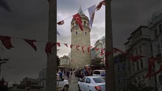 برج غلاطه تركيا اسطنبول شهر 11/2022
