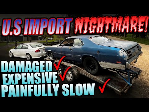Iron Empire EP 98 - Plymouth DUSTER U.S Import TURNS TO SH#T! (WARNING)