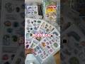 シールが買える！おにぎり屋さん　新宿　　知ってる？おにぎりの数よりシールの方が多いよ🤭❗️ カプセルシール　大人の図鑑立体シール#シール #シール帳 #人気 #楽しい #shorts #新宿