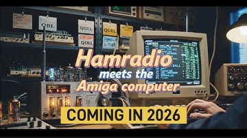 Ham Radio Meets the Amiga Vintage Power Meets Modern Signal (Coming 2026!)