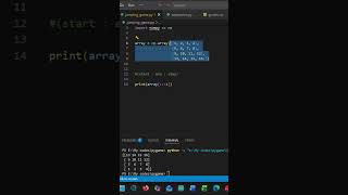 numpy slicing step with -2 #python #pythonprogramming #pythontutorial #numpytutorial