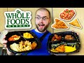 I Tried Whole Foods Buffet IN PUBLIC! Honest Menu Review...