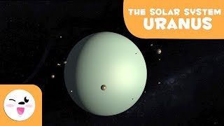 Uranus, the Ice Giant - Solar System 3D animation for kids