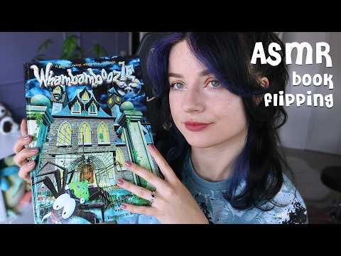 [ASMR] Flipping Through Childhood Pop-up Book of Haunted House 👻 Soft Spoken