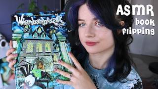 [ASMR] Flipping Through Childhood Pop-up Book of Haunted House 👻 Soft Spoken