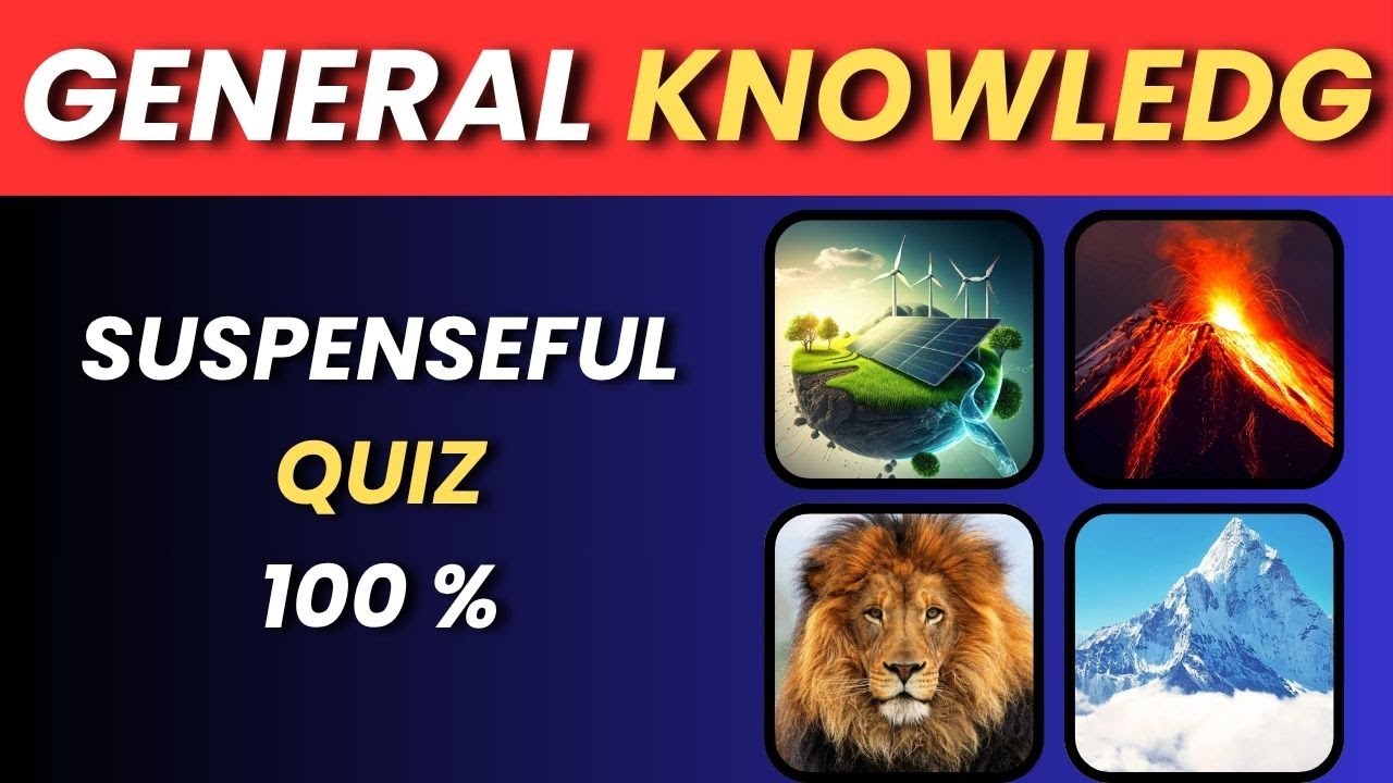 🧠 Amazing General Knowledge Questions and Answers 2026 | Suspenseful GK