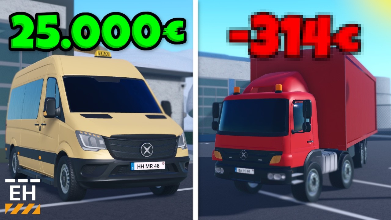 ____€ als TAXIFAHRER und LKW-Fahrer verdient! 🤑
