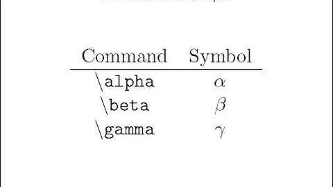 Typesetting tables with LaTeX