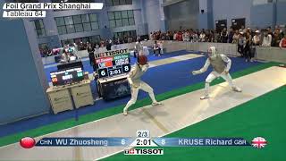 2019 145 T64 17 M F Individual Shanghai CHN GP GREEN KRUSE GBR vs WU CHN