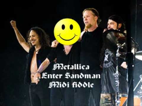 Metallica Enter Sandman Midi fiddled mix
