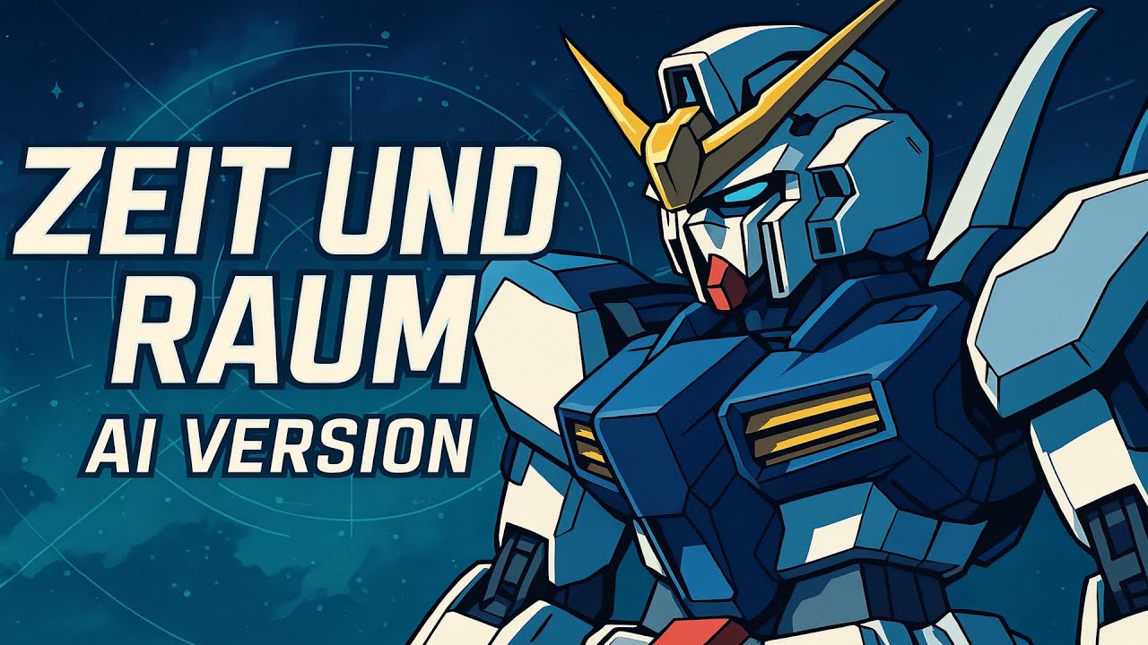 Gundam Wing - Zeit und Raum (OP1) 【Deutsche AI Version】