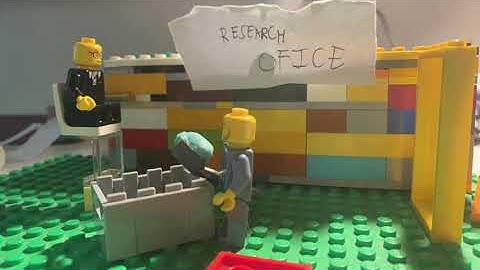 The Blob monster (Ep1) (Lego stop-motion animation)