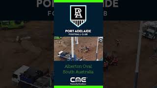 Port Adelaide AFLW Broadcast Sport Lighting upgrade at Alberton Oval!
