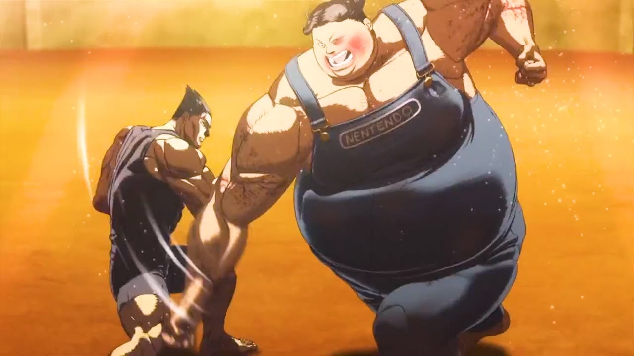 ケンガンアシュラ Kohno vs Akoya, Kuroki Gensai vs Setsuna Kiryu Full Fight