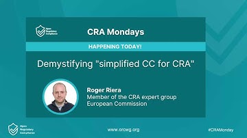 CRA Mondays | Demystifying "simplified CC for CRA"
