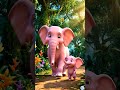 little elephant and mother elephant #usa #america #cutebaby #cute