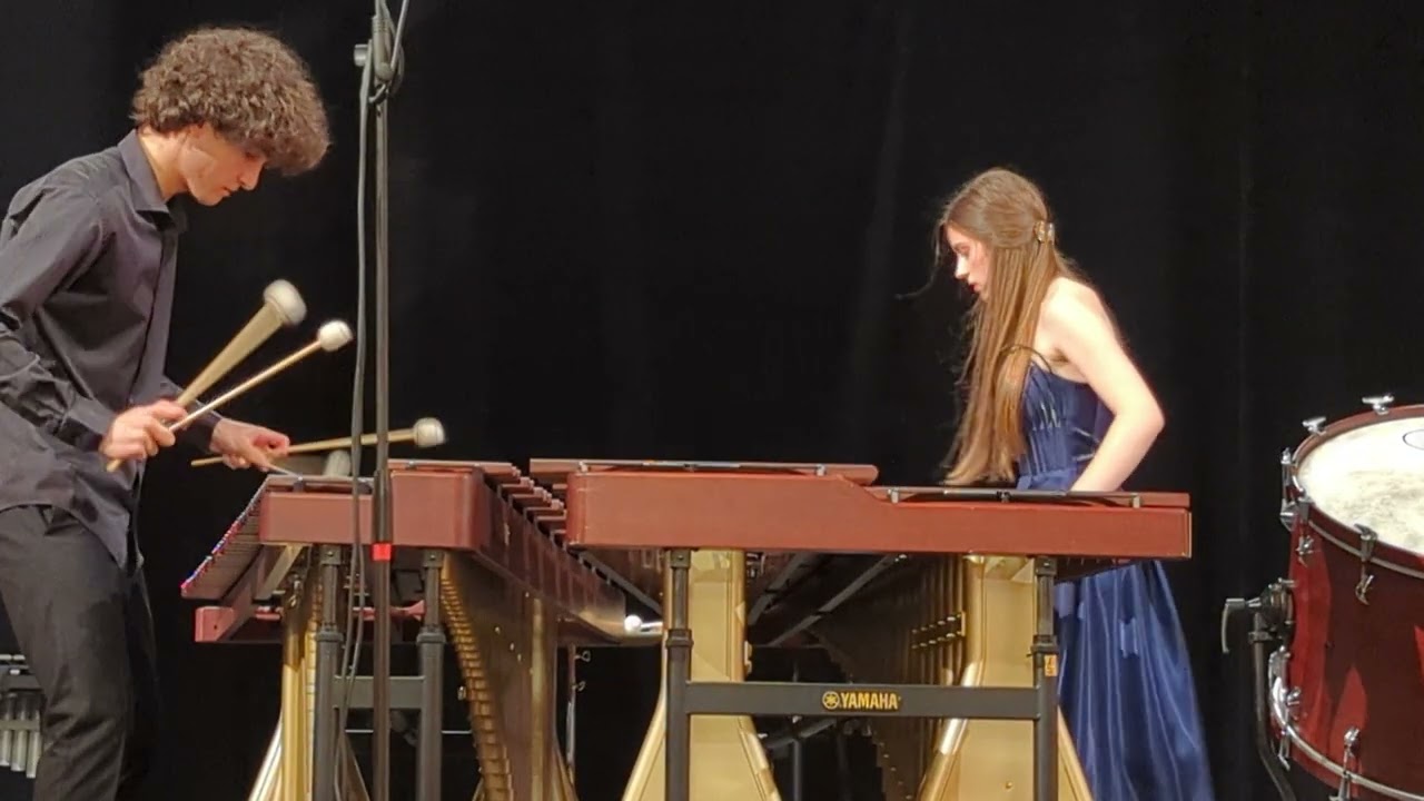 Victor Vichev - Fantasy for 2 Marimbas. Agleya Kaneva & Alexander Vichev 