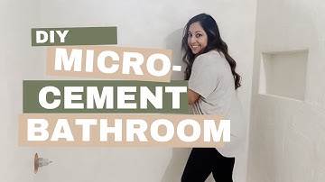 Microcement Bathroom: How to Apply from Start to Finish