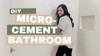 Microcement Bathroom: How to Apply from Start to Finish