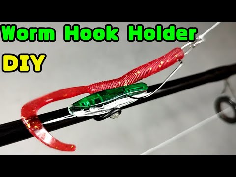 This is a great tool for securing worms to fishing rod. Lure hook