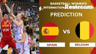 🔴Spain vs Belgium LiveScore I FIBA Basketball Women's International Friendly 2026 Commentary