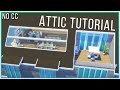 Sims 4 Tutorial - Functional Attic & Roof Windows | Kate Emerald