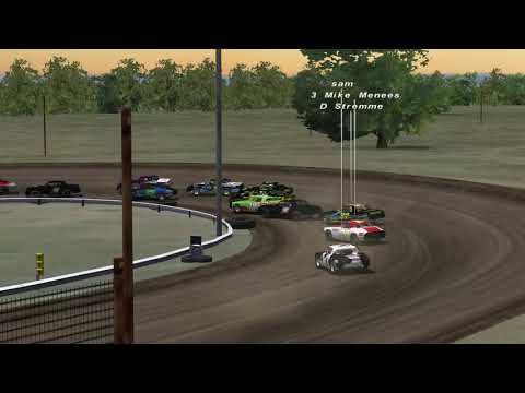 Rfactor CRO racing league, 75 laps at Sheyenne River Speedway, DWD Street stocks