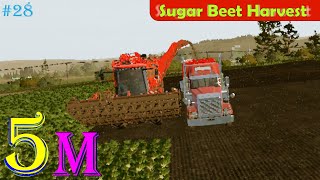 harvest sugar beet in fs 20 5million part 28 || bachlu gaming ||