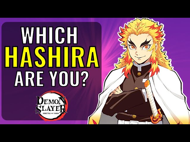 Demon Slayer Quiz: Guess the name of the hashira - TriviaCreator
