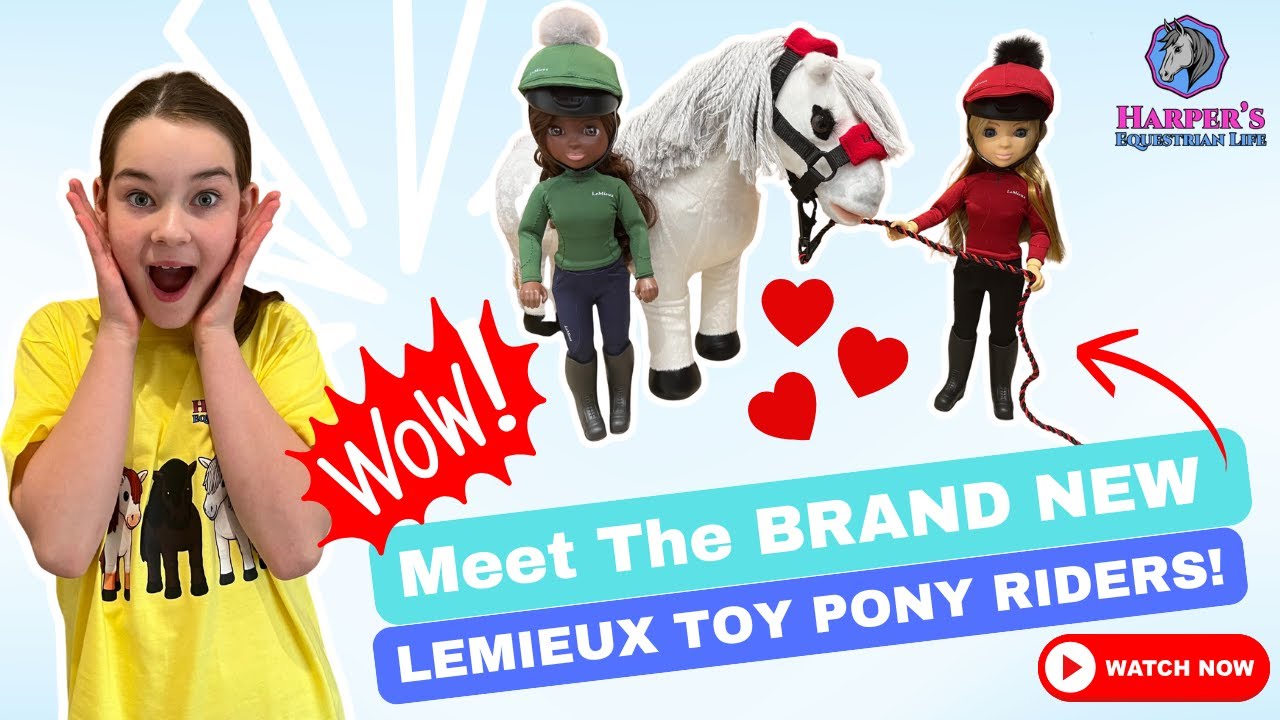 ⭐ Meet the Brand New Mini LeMieux Toy Pony Riders! 🐴✨ Chloe, Maya & Olivia!