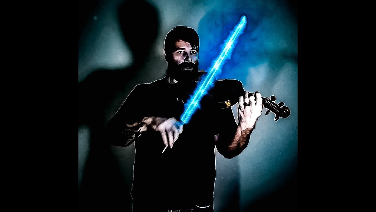 Solo Violin Star Wars w/ Light Saber Violin Bow YouTube