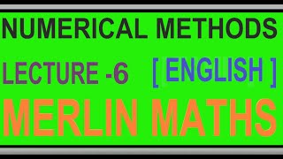 Numerical Methods - unit 4 - Milne's Method - Predictor - Corrector Method - English