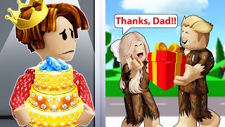 ROBLOX Brookhaven 🏡RP: Rich Boy is So Sad with His Birthday | Gwen Gaming Roblox