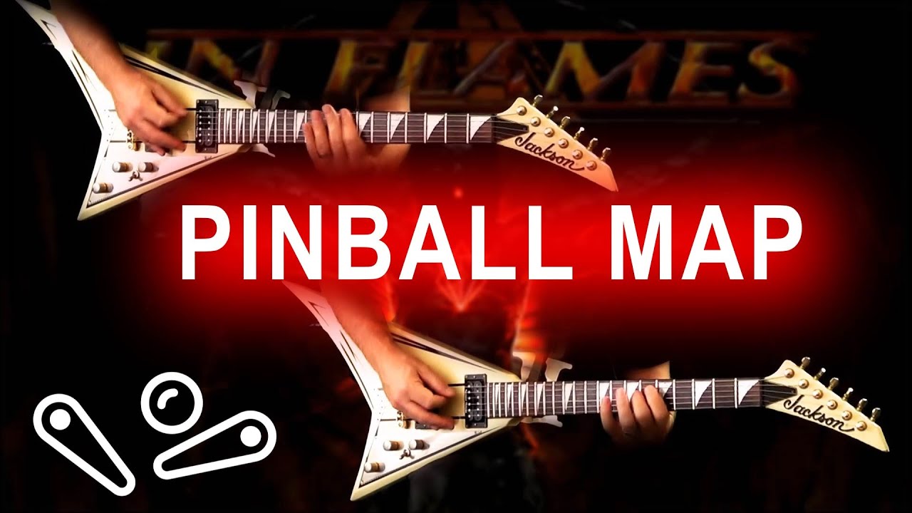 In Flames - Pinball Map FULL Guitar Cover